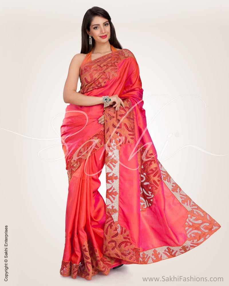 SR-0555 Pink Kanchi Saree