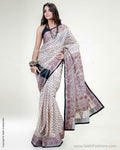 SR-0590 Tussar Kantha Saree