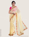 SR-0599 Lace Cutwork saree