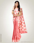 SR-0808 Pink batik saree