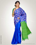 SR-0815 Blue Kanchi Devi sari