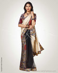 SR-0843 Tussar concept saree