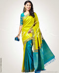 SR-0853 Lime Kanchi Cutwork