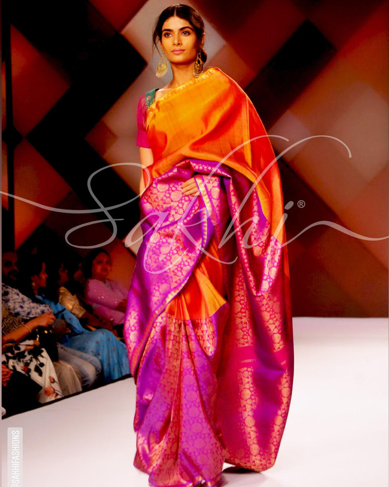 SR-0865M Kanchi Silk Saree