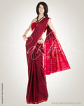 Red & Gold Pure Kanchivaram Silk  Saree