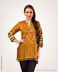 WW-0031 - Mustard Pure Silk Kurta